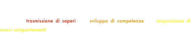 L’affiancamento tra conoscenza appresa “ascoltando/osservando” e l’esperienza maturata “facendo in prima persona” costituisce un noto ed efficace metodo per favorire la trasmissione di saperi, lo  sviluppo di competenze e l’ acquisizione di nuovi comportamenti attraverso un coinvolgimento completo dell’allievo sia dal punto di vista cognitivo che emozionale.